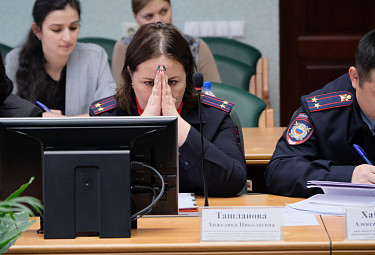 Подполковник полиции Анжелика Николаевна Ташланова. Улан-Удэ. 2019 год