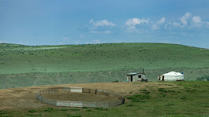���� � ����� � ��������. Mongolia.