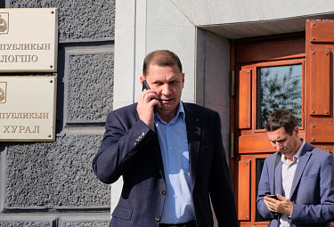 Улан-Удэ. 9 сентября 2019 года. Игорь Шутенков в день начала митинга по итогам выборов мэра
