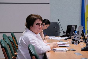 Депутат Улан-Удэнского горсовета Елена Александровна Вахрушкинова. Осень 2022 года