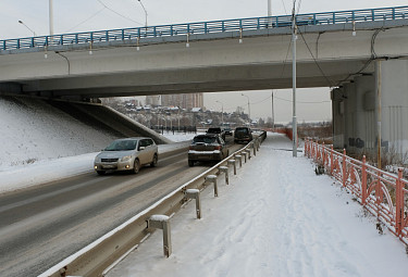 Иркутск. Новый мост через реку Ангару