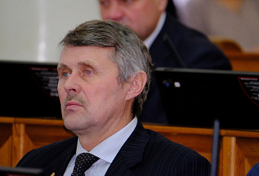Анатолий Кушнарев в парламенте Бурятии. 2018 год