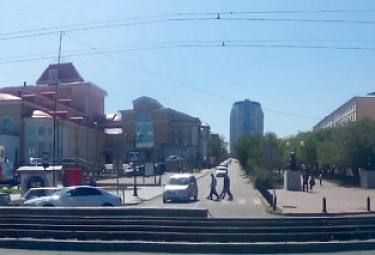 Улан-Удэ. Улица Терешковой. Панорама