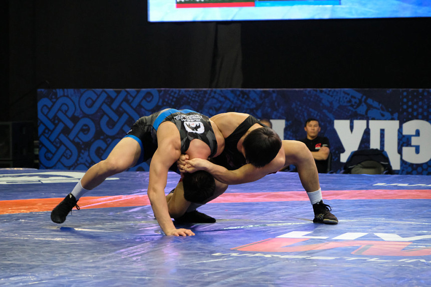 ����-���. ������� ������. ���������� ������. Freestyle wrestling in Ulan-Ude